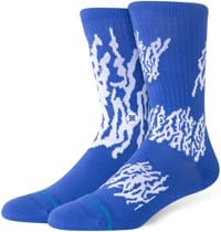 Stance Glacier Crew Sock - cobalt blue