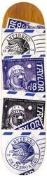 Anti-Hero Taylor Postal 8.38 Skateboard Deck - brown