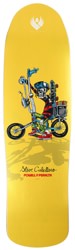 Powell Peralta Caballero Chopper Bike 9.0 Flight Skateboard Deck - yellow