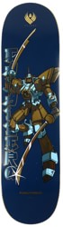 Powell Peralta Caballero Gundam 8.5 Flight 244 Shape Skateboard Deck - blue/gold foil