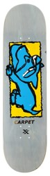 Carpet Dog 8.5 Skateboard Deck - grey