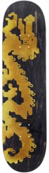 Carpet Dragon 8.25 Skateboard Deck - gold dragon/black