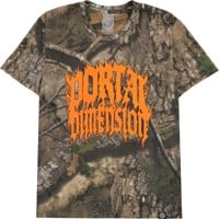 Portal Dimension Camo Metal T-Shirt - camo