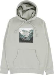 Never Summer Icon Square Mtn Fill Hoodie - dusty sage