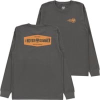 Never Summer Handbuilt L/S T-Shirt - vintage black