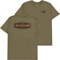Never Summer Handbuilt T-Shirt - military green