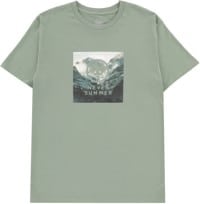 Never Summer Icon Square Mtn Fill T-Shirt - artichoke