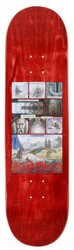 Blood Wizard Outer Realms Vol III 8.75 Skateboard Deck - red