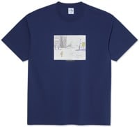 Polar Skate Co. Downtown T-Shirt - dark blue
