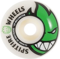 Spitfire Bighead Skateboard Wheels - white/dark green 59 (99d)