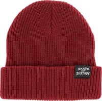 Thrasher Skate And Destroy Beanie - maroon
