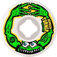 Slime Balls Brandon Turner Guest Chubbies Skateboard Wheels - white (97a)