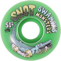 Snot Swampy Swamp Monsters Skateboard Wheels - green (99a)