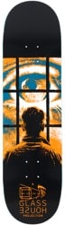 Glass House Eye Witness 8.5 Skateboard Deck - black/orange