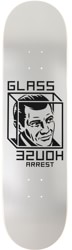 Glass House House Arrest 8.5 Skateboard Deck - metallic silver