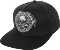 1910 Heros Snapback Hat - black