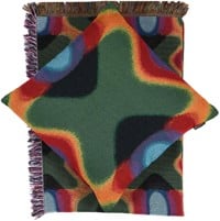 Quasi Colorblind Sofa Set (Pillow + Blanket) - multi