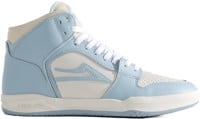 Lakai Telford Skate Shoes - light blue/cream leather