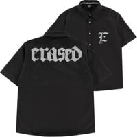 Erased Big E S/S Shirt - black