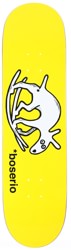 Polar Skate Co. Boserio Useless Wooden Dog 8.5 Short Shape Skateboard Deck - yellow