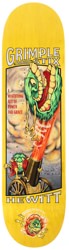 Anti-Hero Hewitt Grimplestix Obvious Greats 8.38 Skateboard Deck - yellow
