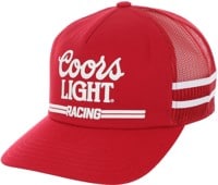 Brixton Coors Light Racing MP Trucker Hat - coors red/white