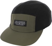 Coal Bridger Fleece 5-Panel Hat - olive/black
