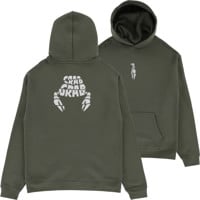 Crab Grab Chopped Hoodie - green