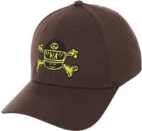 Limosine Whole Hog Snapback Hat - brown