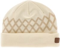 Coal Harbor Beanie - off white diamond stripe
