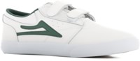 Lakai Kids Griffin Skate Shoes - white/pine leather
