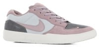 Nike SB Force 58 Skate Shoes - flt silver/taupe grey-dark grey-photon dust-red stardust