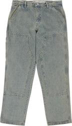 HUF Kinda Loose Doule Knee Jeans - indigo earth