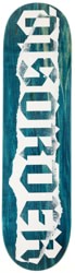 Disorder Ripped Logo 8.5 Skateboard Deck - blue