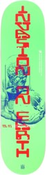 Space Program Invader 8.5 Skateboard Deck - green