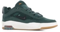 Nike SB Air Max Ishod Skate Shoes - (orange label) deep fir/black-fir-sail-gum light brown