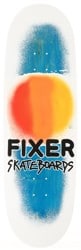 Fixer Speedball Spray 10.0 Egg Shape Skateboard Deck - blue