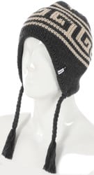 Autumn Niseko Ear Flap Beanie - char grey