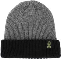 Creature Bonehead Label Beanie - black/grey
