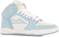Lakai Telford Skate Shoes - light blue/cream leather