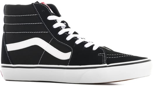 Vans Sk8-Hi Shoes - black/black/white - view large