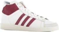 Adidas Jabbar Hi Skate Shoes - (mark gonzales) alumina/chalk white/shadow red