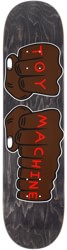 Toy Machine Fists 8.0 Skateboard Deck - black v2