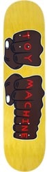 Toy Machine Fists 8.0 Skateboard Deck - yellow v2