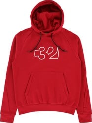Thirtytwo Team Tech Hoodie - brick