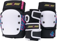 Street Jr Open Back 3-Pack Skate Pad Set