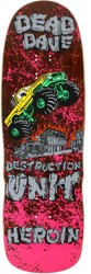 Heroin Dead Dave Knock Off 10.1 Skateboard Deck - brown