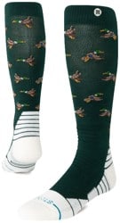 Stance Performance Mid Cushion Snowboard Socks - huntin pine