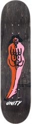 Unity Together 8.06 Skateboard Deck - black