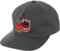 Spitfire Eternal Fill Snapback Hat - charcoal